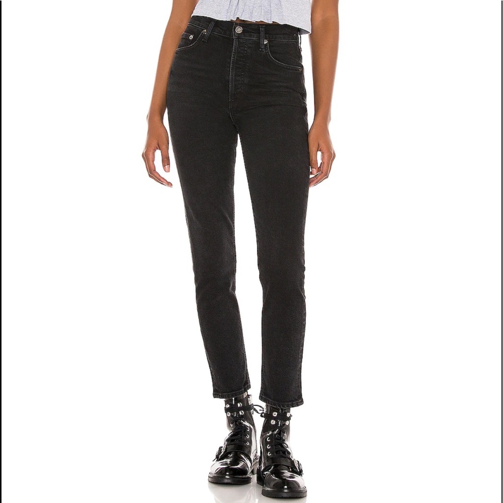 AGOLDE Nico High Rise Slim in Compilation